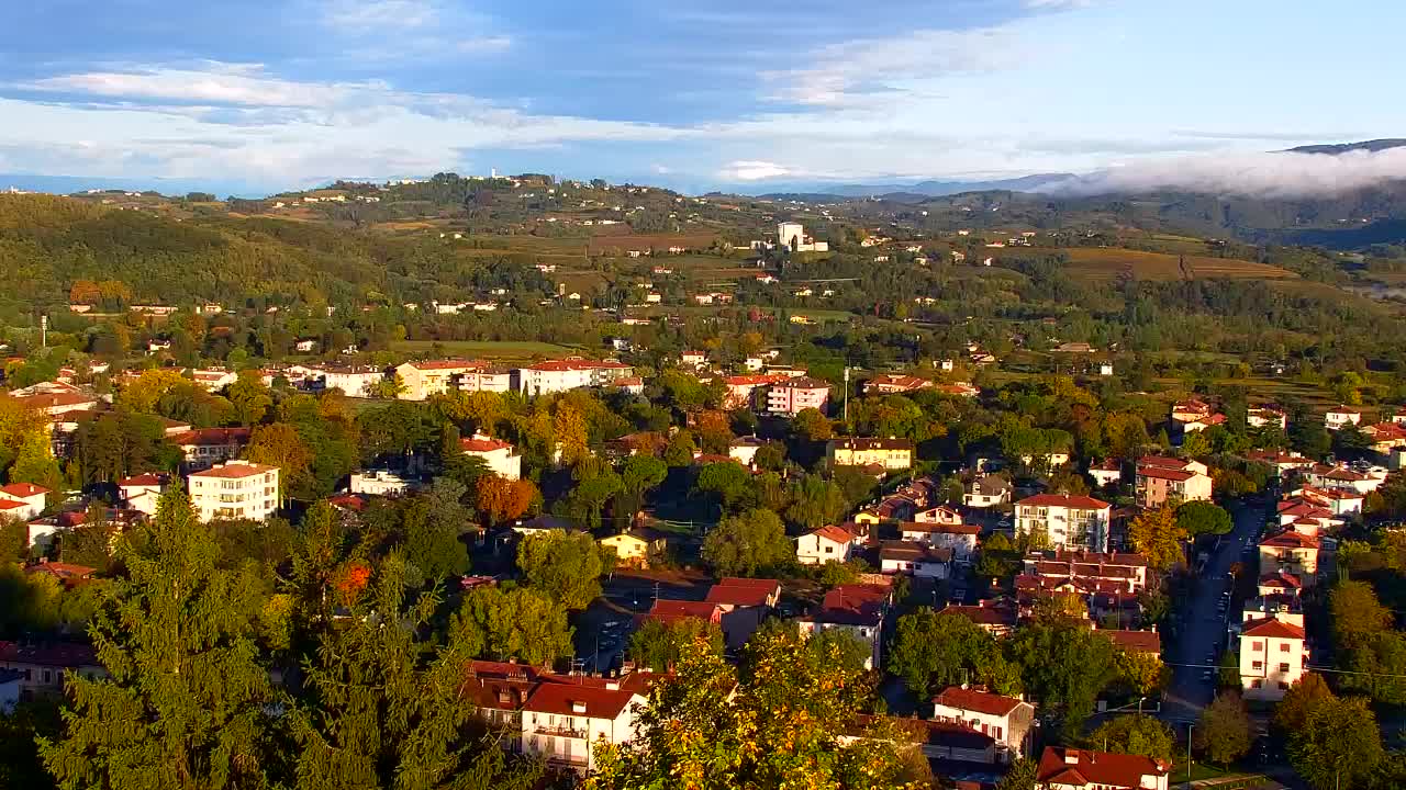 Nova Gorica i Gorica: Prekrasan Pogled iz Franjevačkog Samostana Kostanjevica