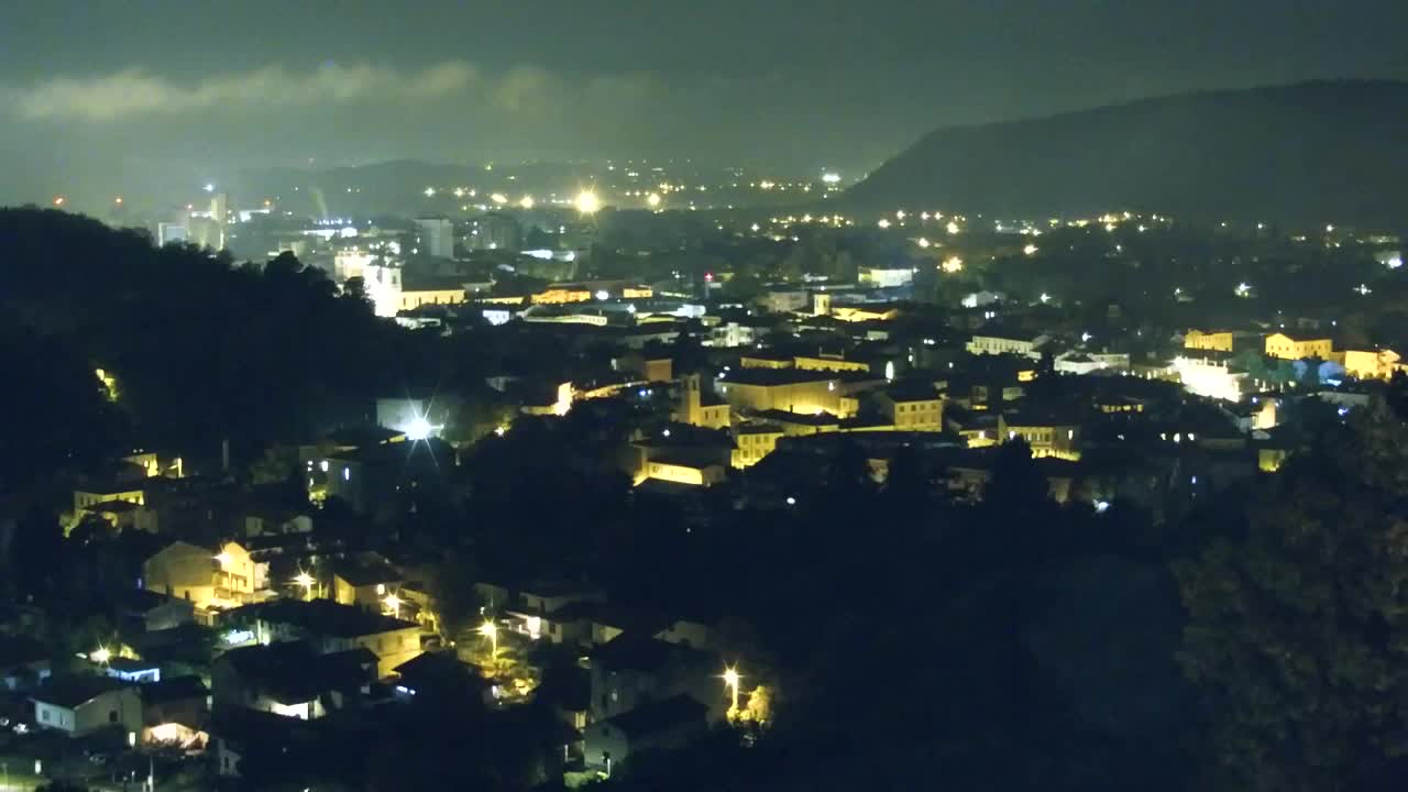 Nova Gorica in Gorica: Čudovit Razgled iz Frančiškanskega Samostana Kostanjevica