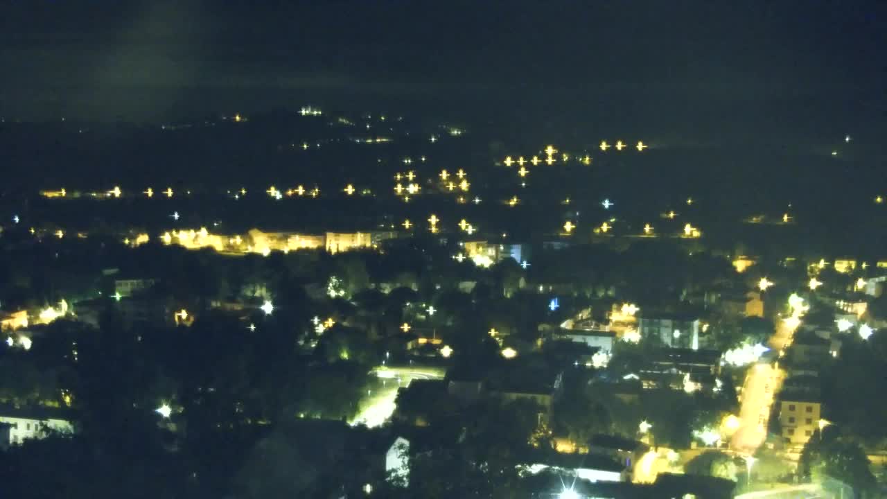 Nova Gorica in Gorica: Čudovit Razgled iz Frančiškanskega Samostana Kostanjevica