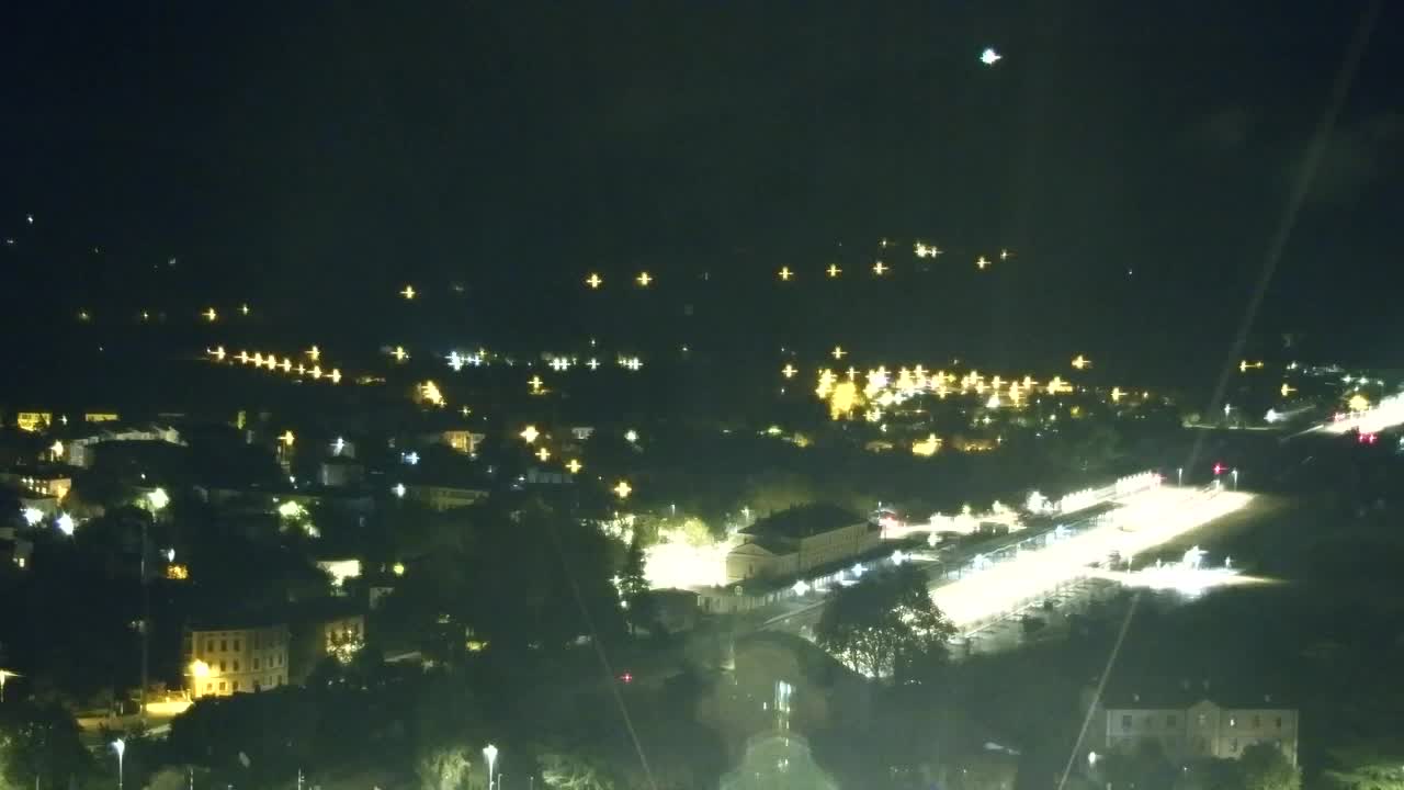 Nova Gorica et Gorizia : Vue Imprenable depuis le Monastère Franciscain de Kostanjevica