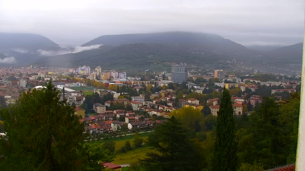 Nova Gorica in Gorica: Čudovit Razgled iz Frančiškanskega Samostana Kostanjevica
