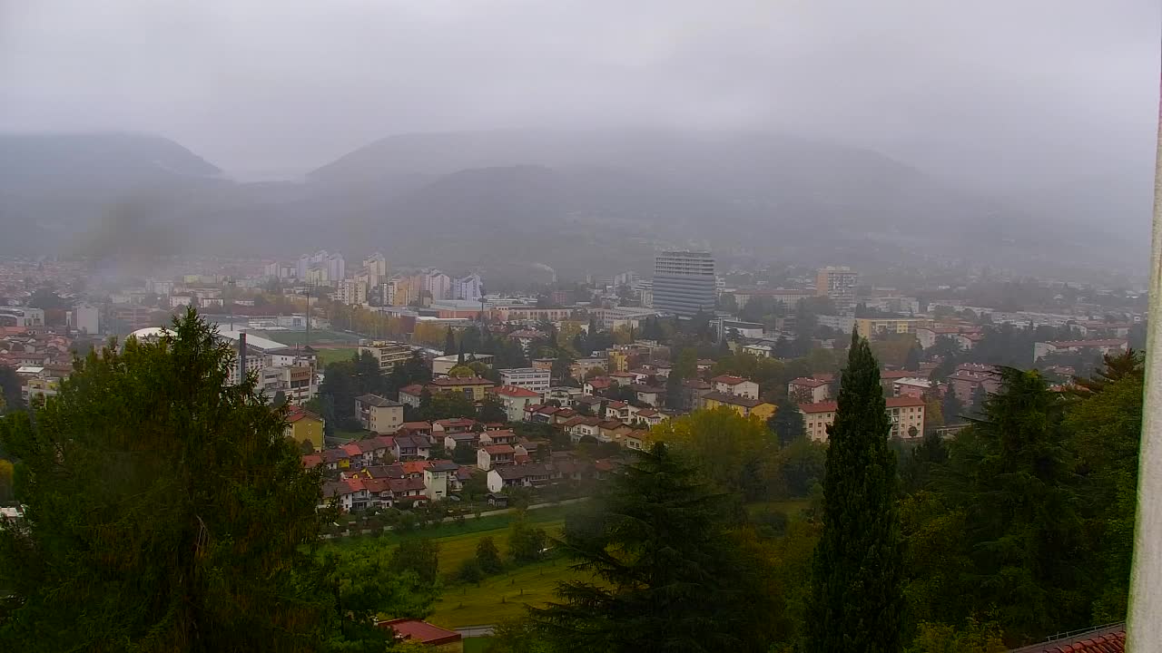 Nova Gorica in Gorica: Čudovit Razgled iz Frančiškanskega Samostana Kostanjevica