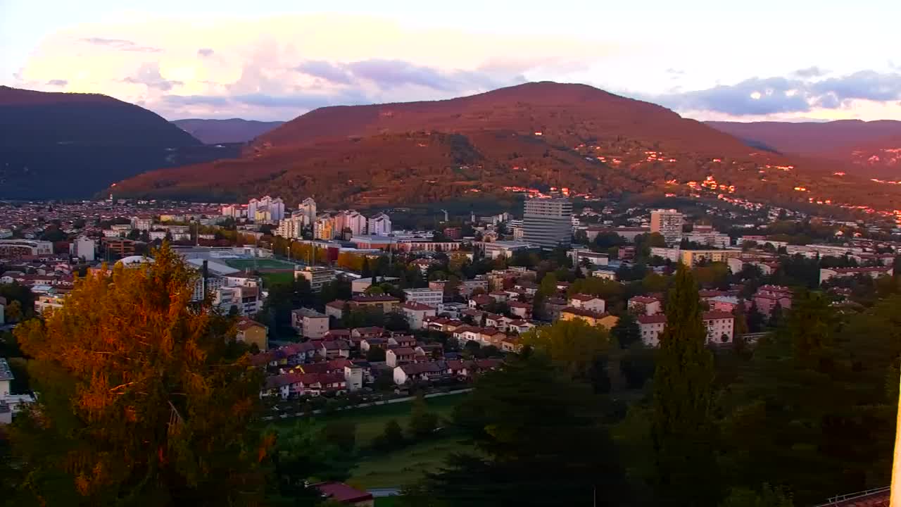 Nova Gorica et Gorizia : Vue Imprenable depuis le Monastère Franciscain de Kostanjevica