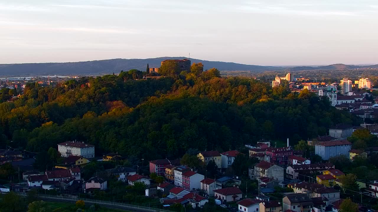 Nova Gorica in Gorica: Čudovit Razgled iz Frančiškanskega Samostana Kostanjevica