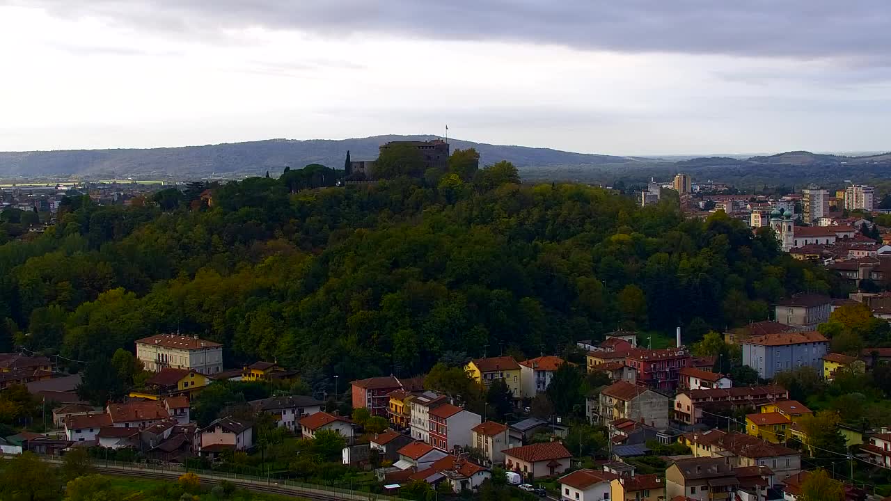 Nova Gorica et Gorizia : Vue Imprenable depuis le Monastère Franciscain de Kostanjevica