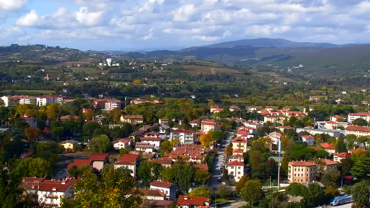 Nova Gorica in Gorica: Čudovit Razgled iz Frančiškanskega Samostana Kostanjevica