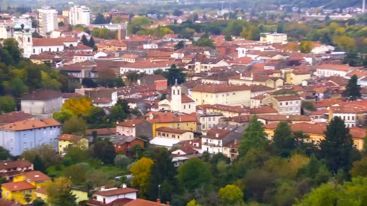 Nova Gorica und Görz: Atemberaubende Aussicht vom Franziskanerkloster Kostanjevica