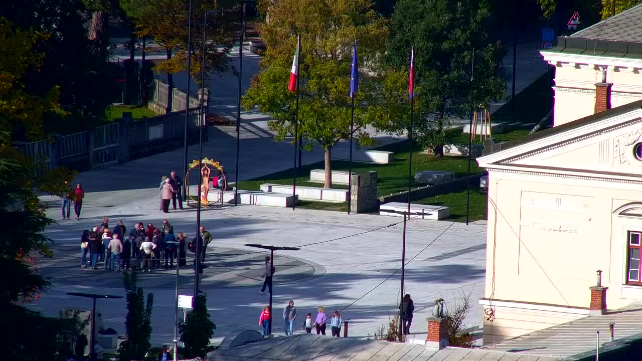 Nova Gorica in Gorica: Čudovit Razgled iz Frančiškanskega Samostana Kostanjevica