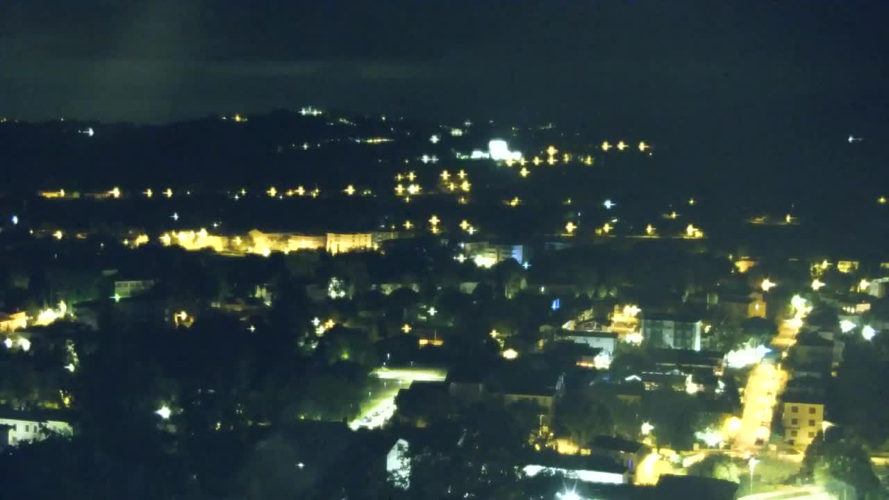 Nova Gorica i Gorica: Prekrasan Pogled iz Franjevačkog Samostana Kostanjevica