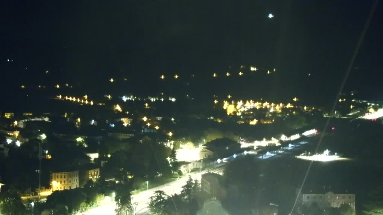 Nova Gorica in Gorica: Čudovit Razgled iz Frančiškanskega Samostana Kostanjevica