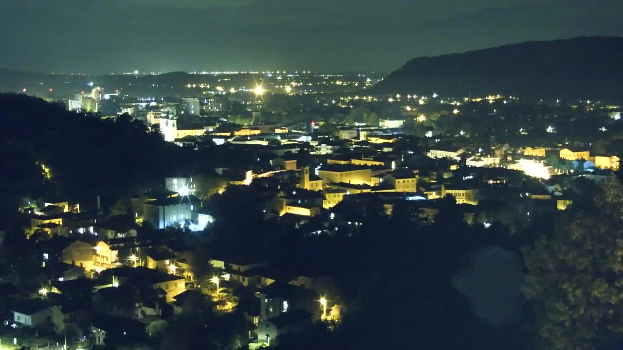 Nova Gorica i Gorica: Prekrasan Pogled iz Franjevačkog Samostana Kostanjevica