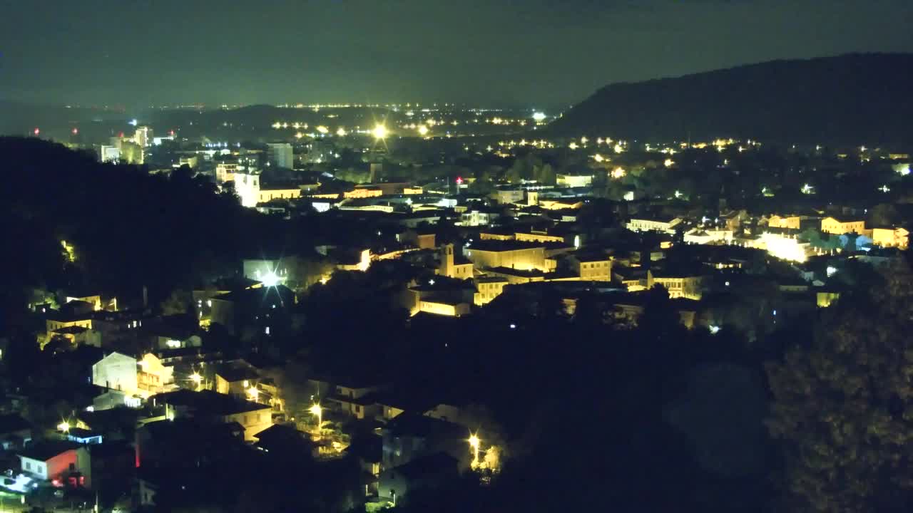 Nova Gorica in Gorica: Čudovit Razgled iz Frančiškanskega Samostana Kostanjevica