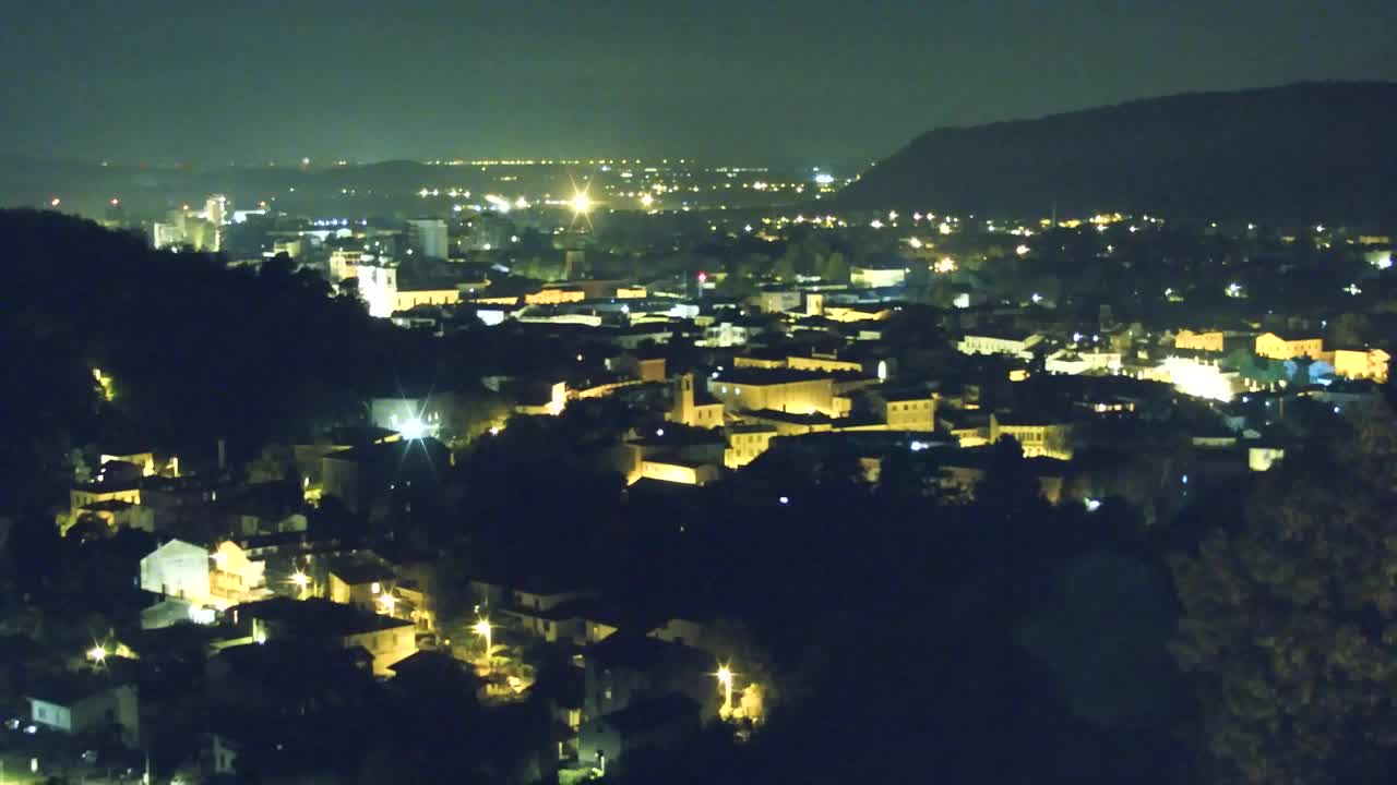 Nova Gorica i Gorica: Prekrasan Pogled iz Franjevačkog Samostana Kostanjevica