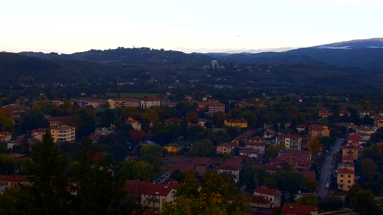 Nova Gorica et Gorizia : Vue Imprenable depuis le Monastère Franciscain de Kostanjevica