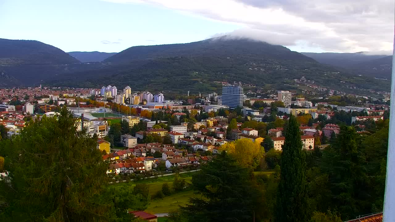 Nova Gorica et Gorizia : Vue Imprenable depuis le Monastère Franciscain de Kostanjevica