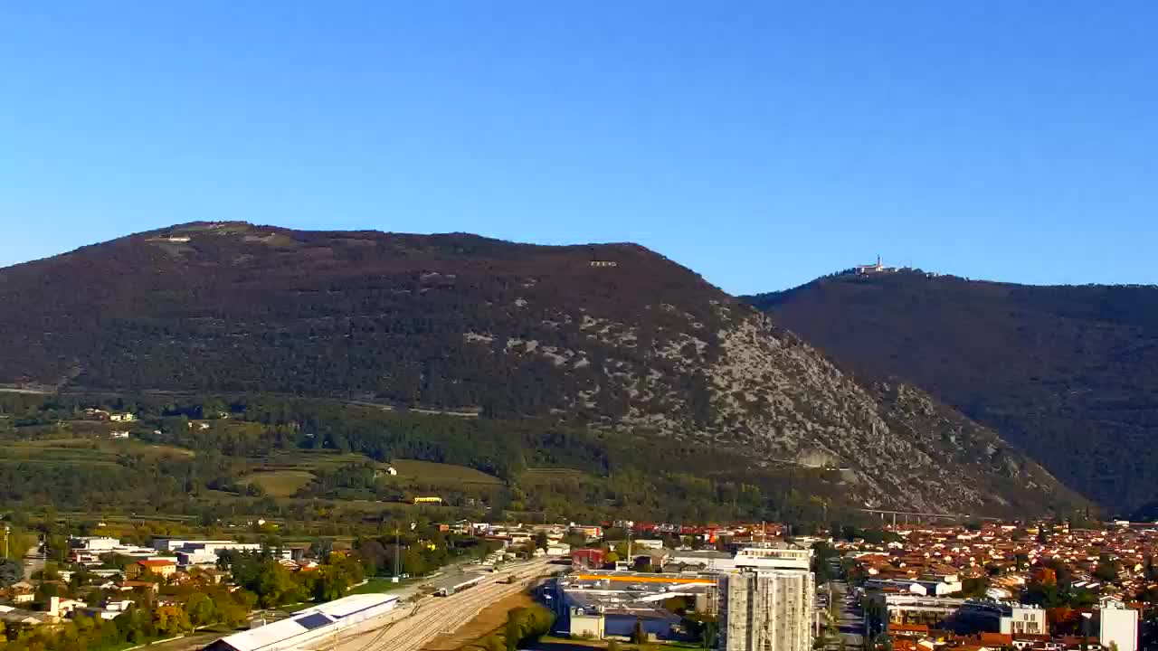 Nova Gorica et Gorizia : Vue Imprenable depuis le Monastère Franciscain de Kostanjevica