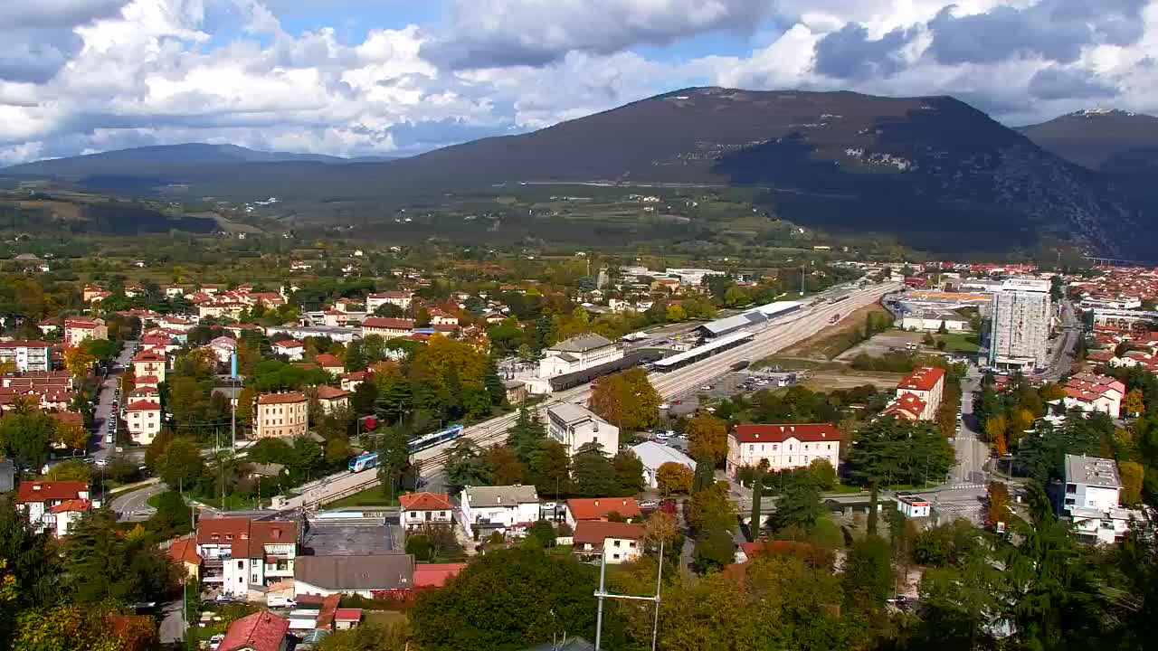 Nova Gorica i Gorica: Prekrasan Pogled iz Franjevačkog Samostana Kostanjevica