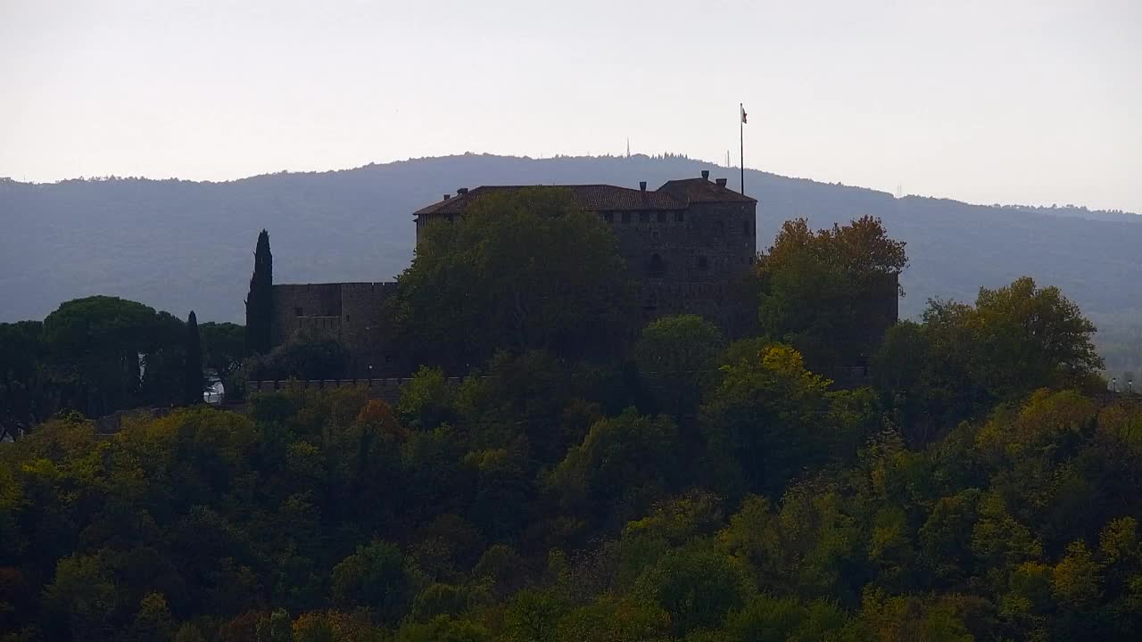 Nova Gorica in Gorica: Čudovit Razgled iz Frančiškanskega Samostana Kostanjevica