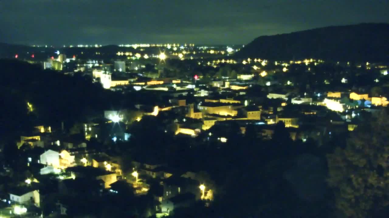 Nova Gorica et Gorizia : Vue Imprenable depuis le Monastère Franciscain de Kostanjevica