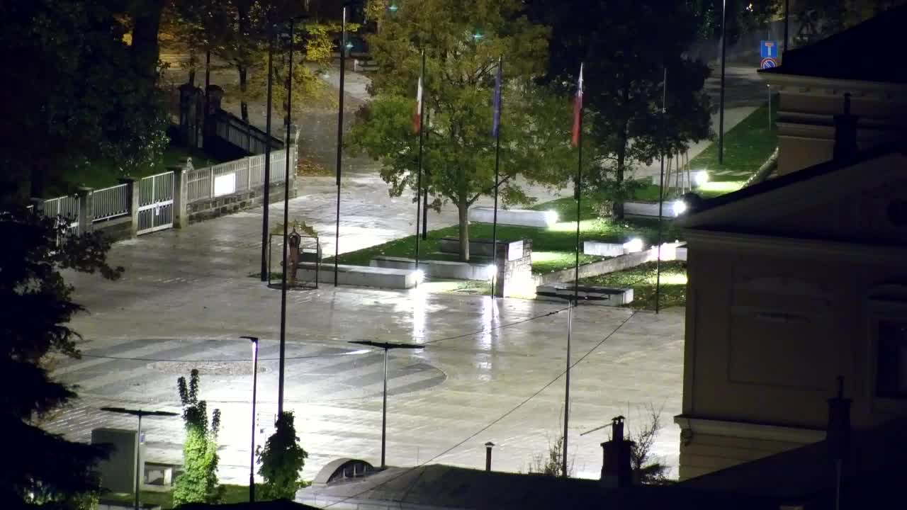 Nova Gorica i Gorica: Prekrasan Pogled iz Franjevačkog Samostana Kostanjevica