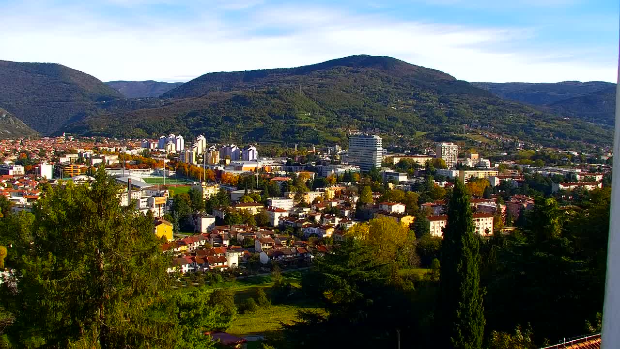 Nova Gorica i Gorica: Prekrasan Pogled iz Franjevačkog Samostana Kostanjevica