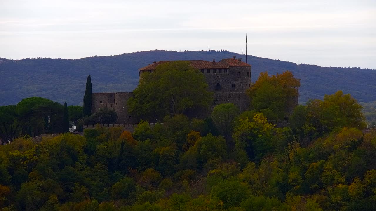 Nova Gorica i Gorica: Prekrasan Pogled iz Franjevačkog Samostana Kostanjevica