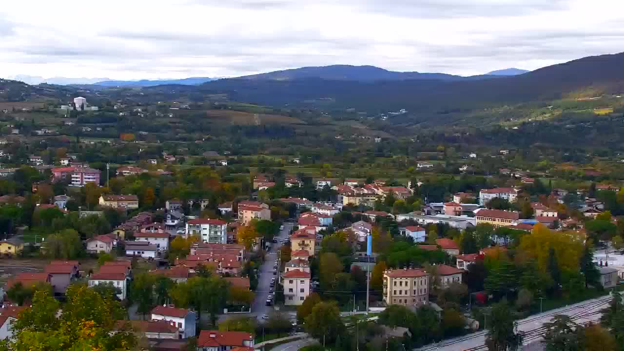 Nova Gorica et Gorizia : Vue Imprenable depuis le Monastère Franciscain de Kostanjevica