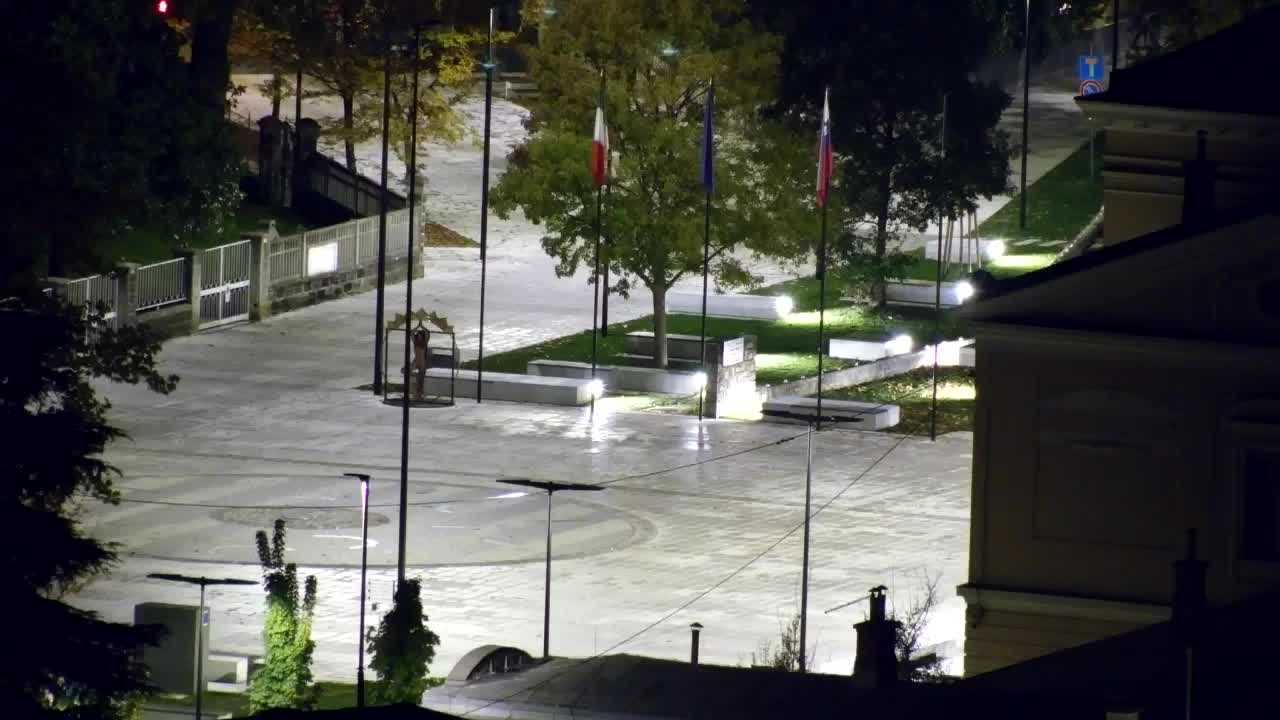 Nova Gorica i Gorica: Prekrasan Pogled iz Franjevačkog Samostana Kostanjevica