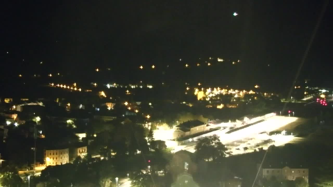 Nova Gorica i Gorica: Prekrasan Pogled iz Franjevačkog Samostana Kostanjevica