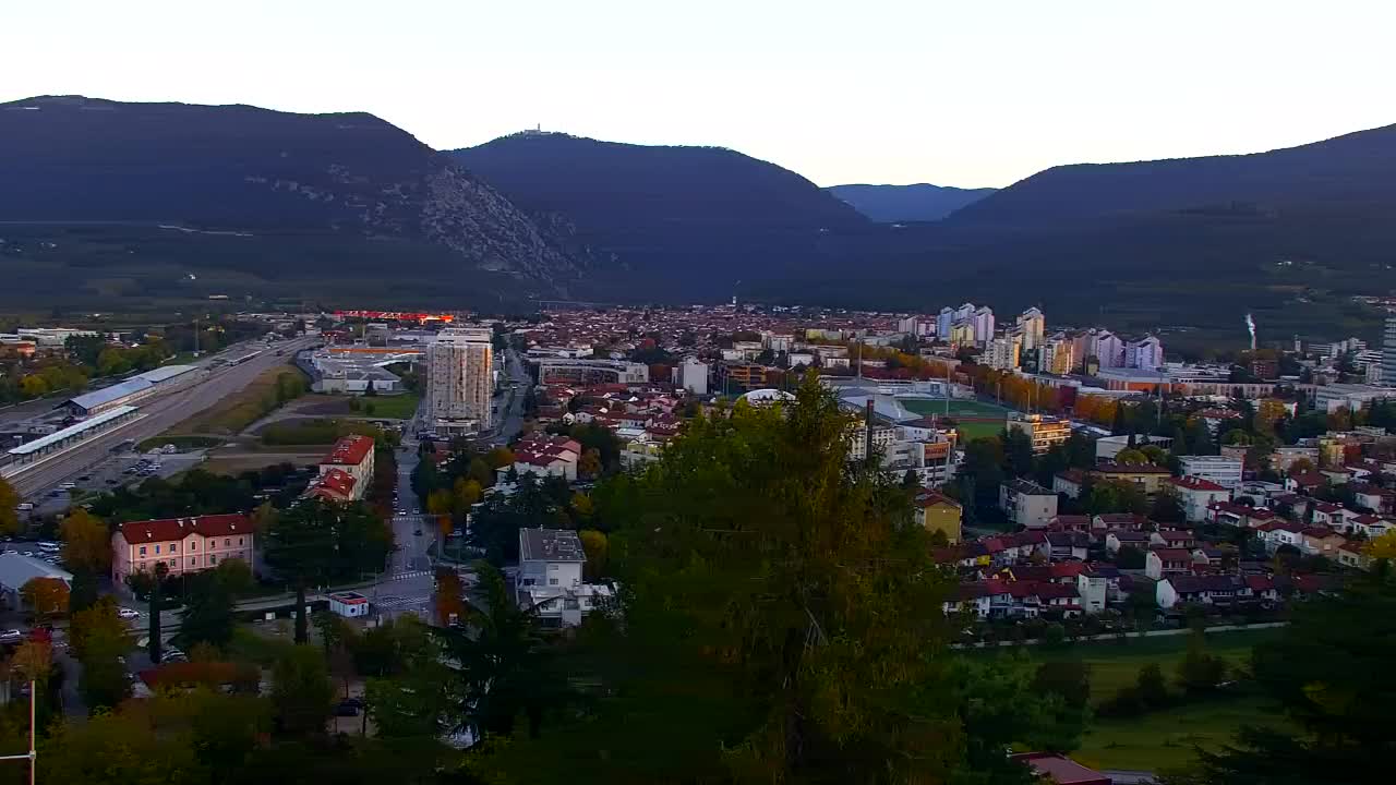 Nova Gorica et Gorizia : Vue Imprenable depuis le Monastère Franciscain de Kostanjevica