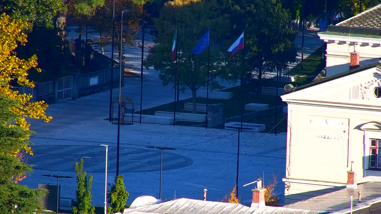Nova Gorica i Gorica: Prekrasan Pogled iz Franjevačkog Samostana Kostanjevica