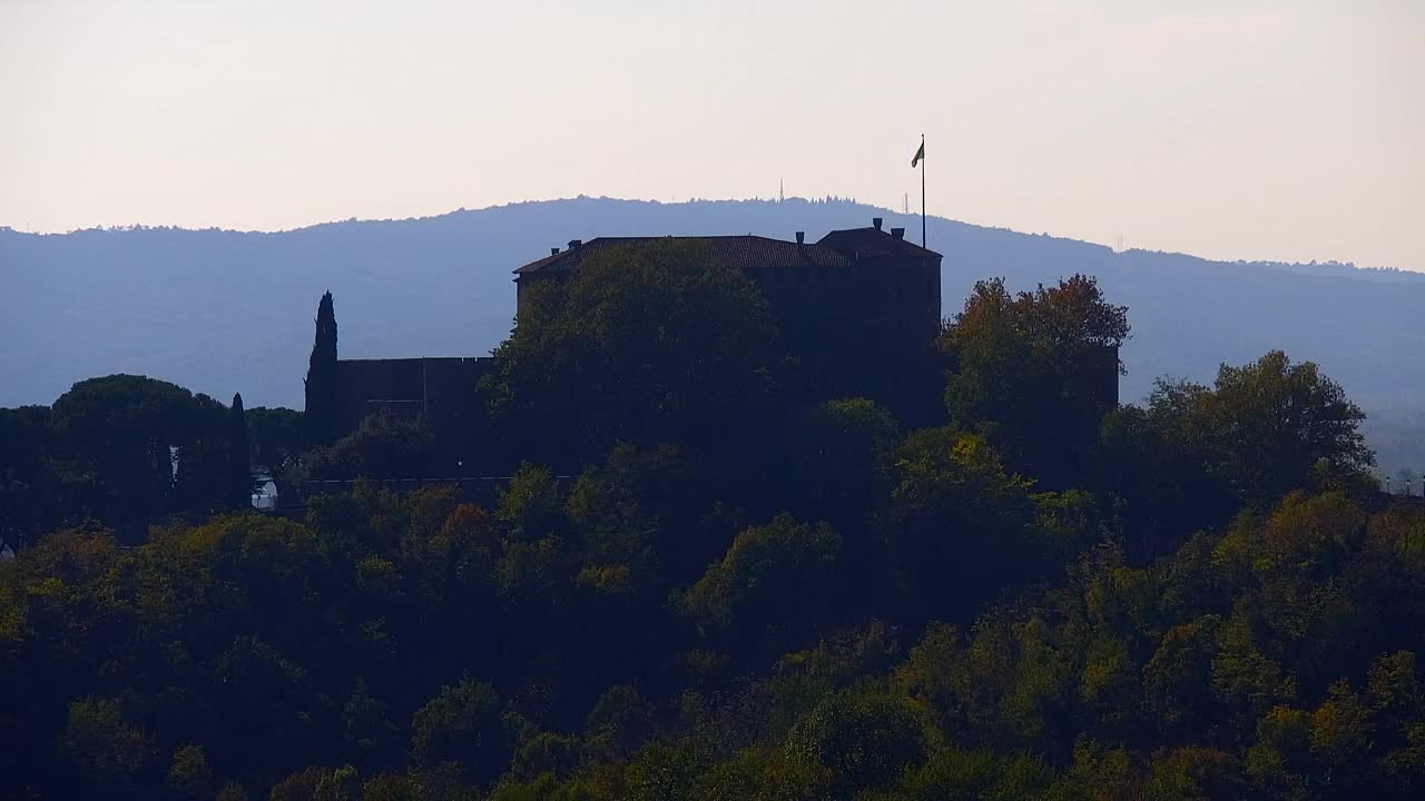 Nova Gorica et Gorizia : Vue Imprenable depuis le Monastère Franciscain de Kostanjevica