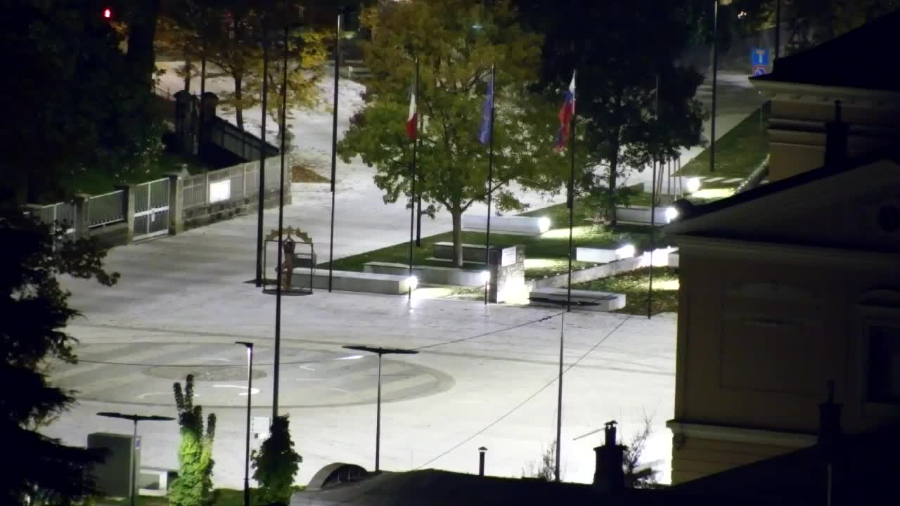 Nova Gorica i Gorica: Prekrasan Pogled iz Franjevačkog Samostana Kostanjevica