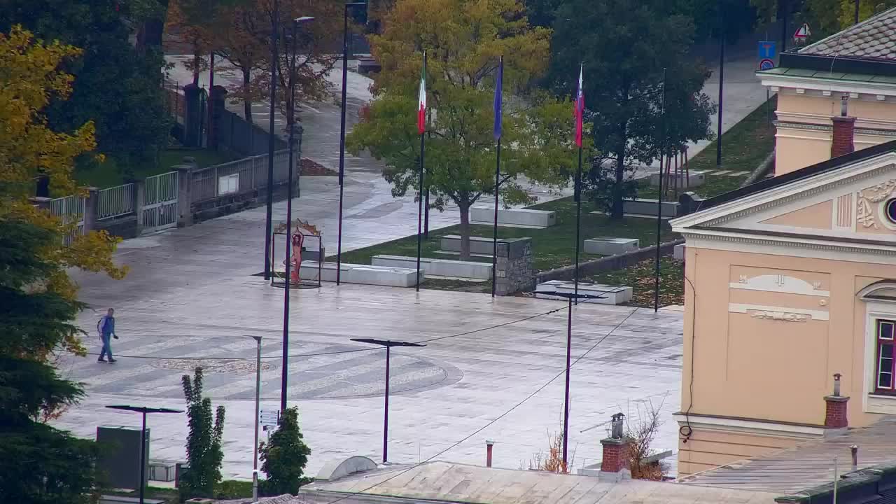Nova Gorica et Gorizia : Vue Imprenable depuis le Monastère Franciscain de Kostanjevica
