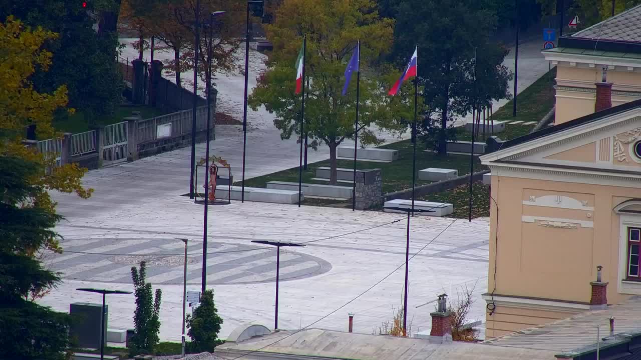 Nova Gorica et Gorizia : Vue Imprenable depuis le Monastère Franciscain de Kostanjevica