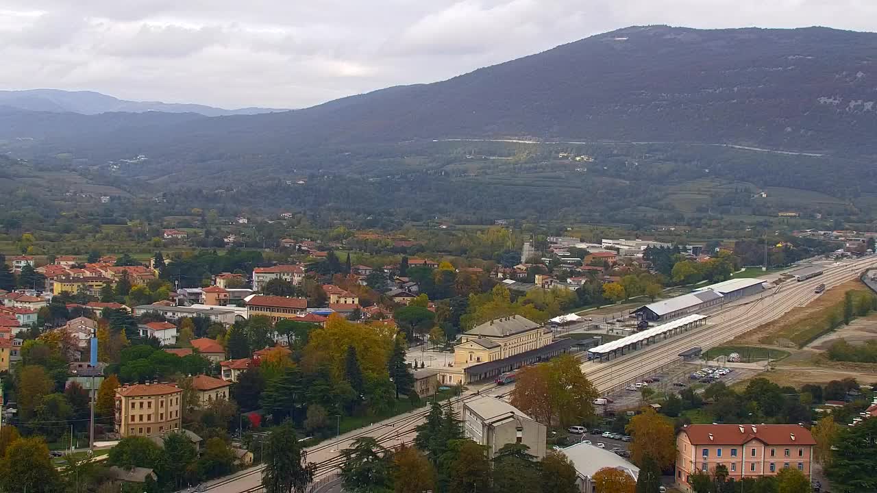 Nova Gorica in Gorica: Čudovit Razgled iz Frančiškanskega Samostana Kostanjevica