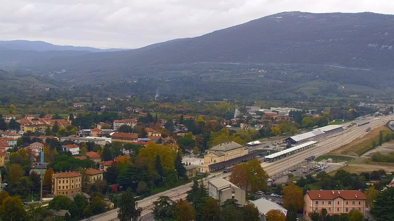 Nova Gorica in Gorica: Čudovit Razgled iz Frančiškanskega Samostana Kostanjevica