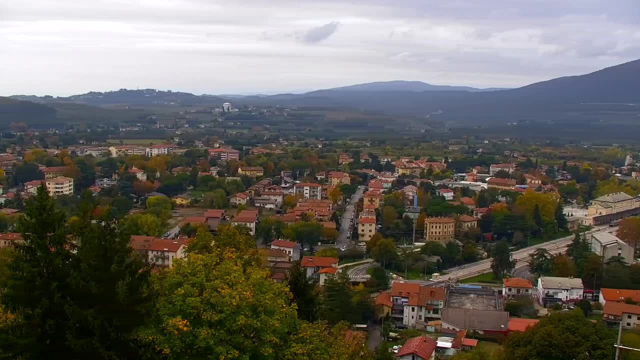 Nova Gorica in Gorica: Čudovit Razgled iz Frančiškanskega Samostana Kostanjevica