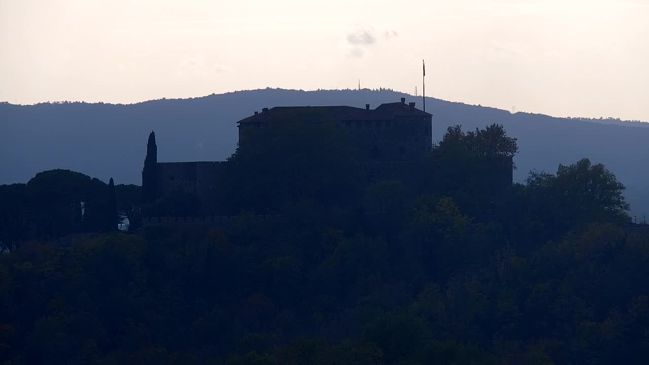 Nova Gorica et Gorizia : Vue Imprenable depuis le Monastère Franciscain de Kostanjevica