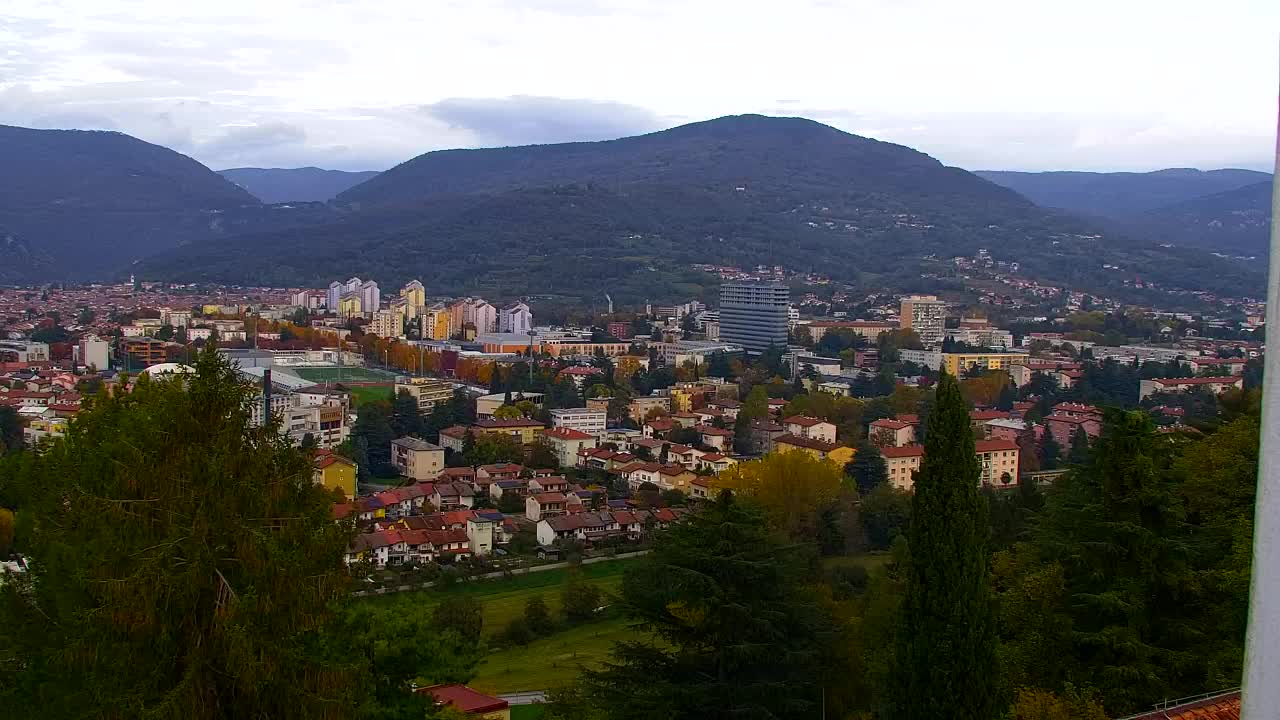 Nova Gorica in Gorica: Čudovit Razgled iz Frančiškanskega Samostana Kostanjevica