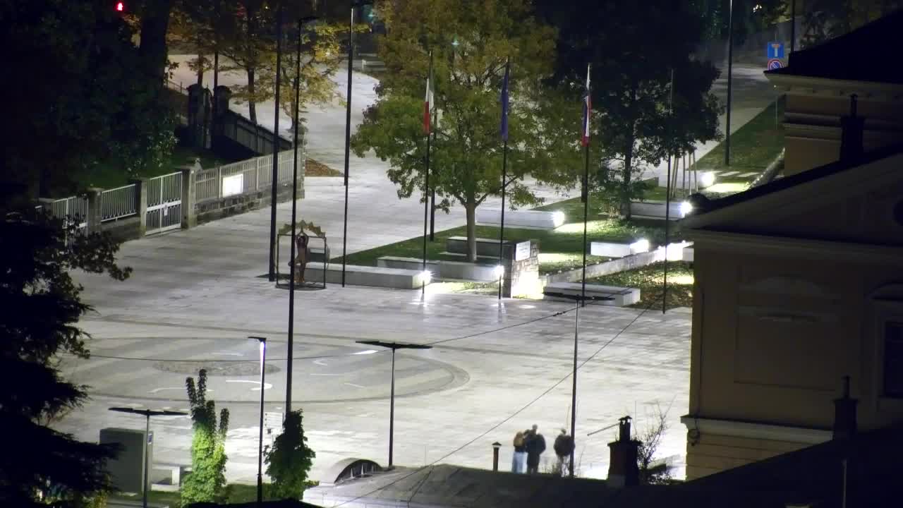 Nova Gorica in Gorica: Čudovit Razgled iz Frančiškanskega Samostana Kostanjevica