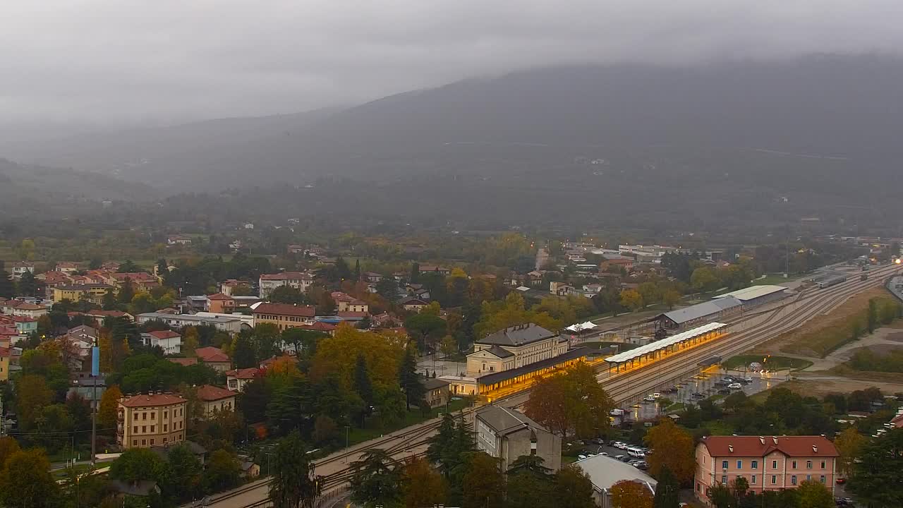 Nova Gorica et Gorizia : Vue Imprenable depuis le Monastère Franciscain de Kostanjevica