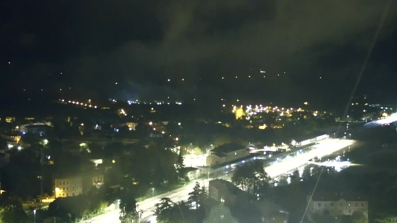 Nova Gorica in Gorica: Čudovit Razgled iz Frančiškanskega Samostana Kostanjevica