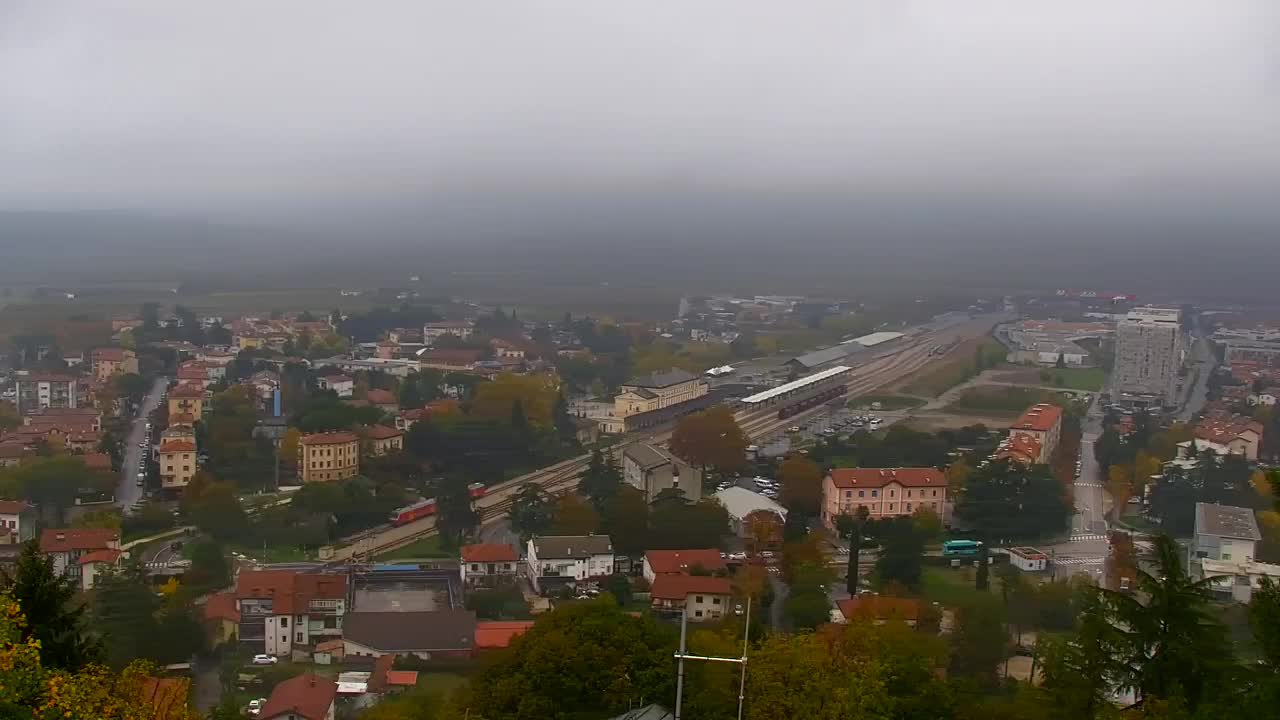 Nova Gorica in Gorica: Čudovit Razgled iz Frančiškanskega Samostana Kostanjevica