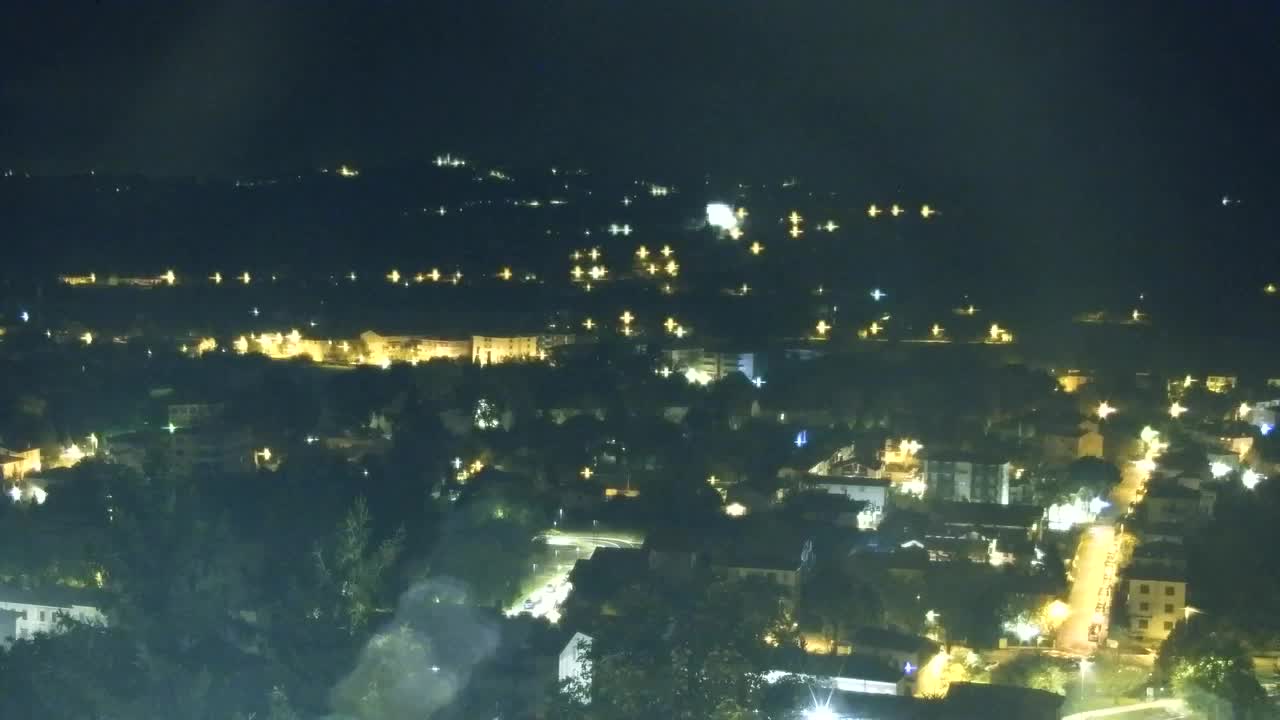 Nova Gorica i Gorica: Prekrasan Pogled iz Franjevačkog Samostana Kostanjevica