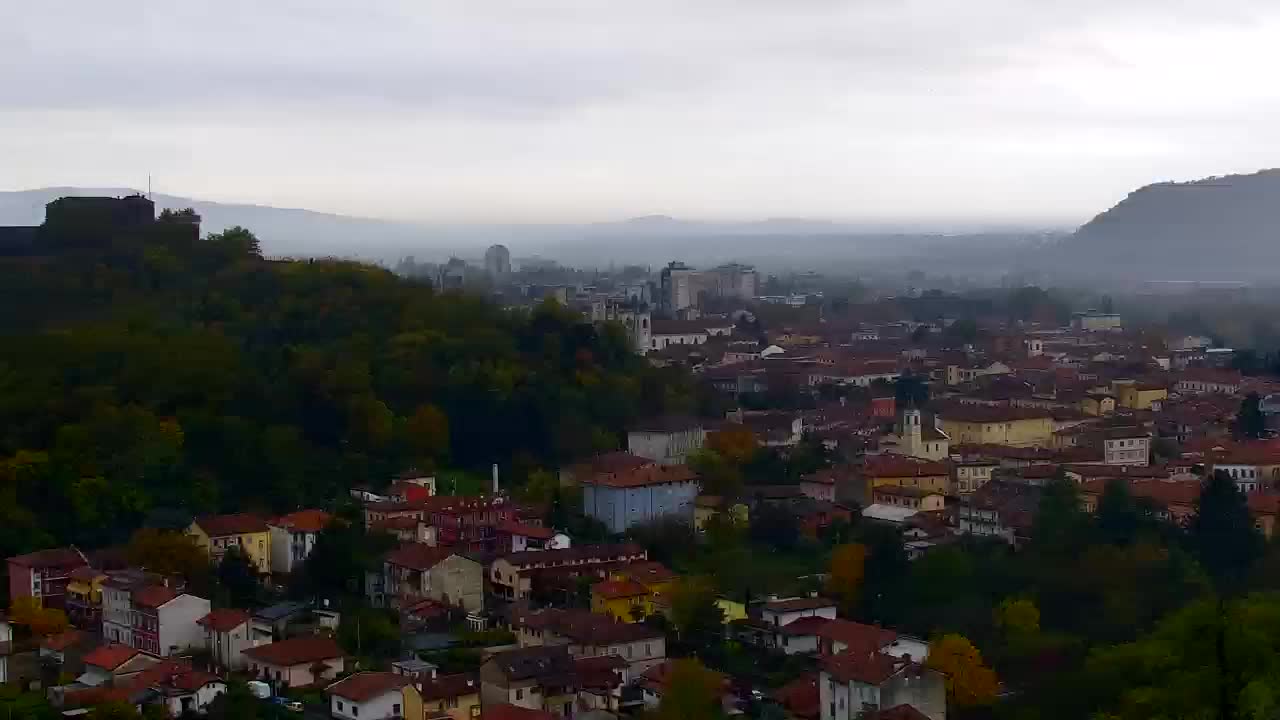 Nova Gorica in Gorica: Čudovit Razgled iz Frančiškanskega Samostana Kostanjevica