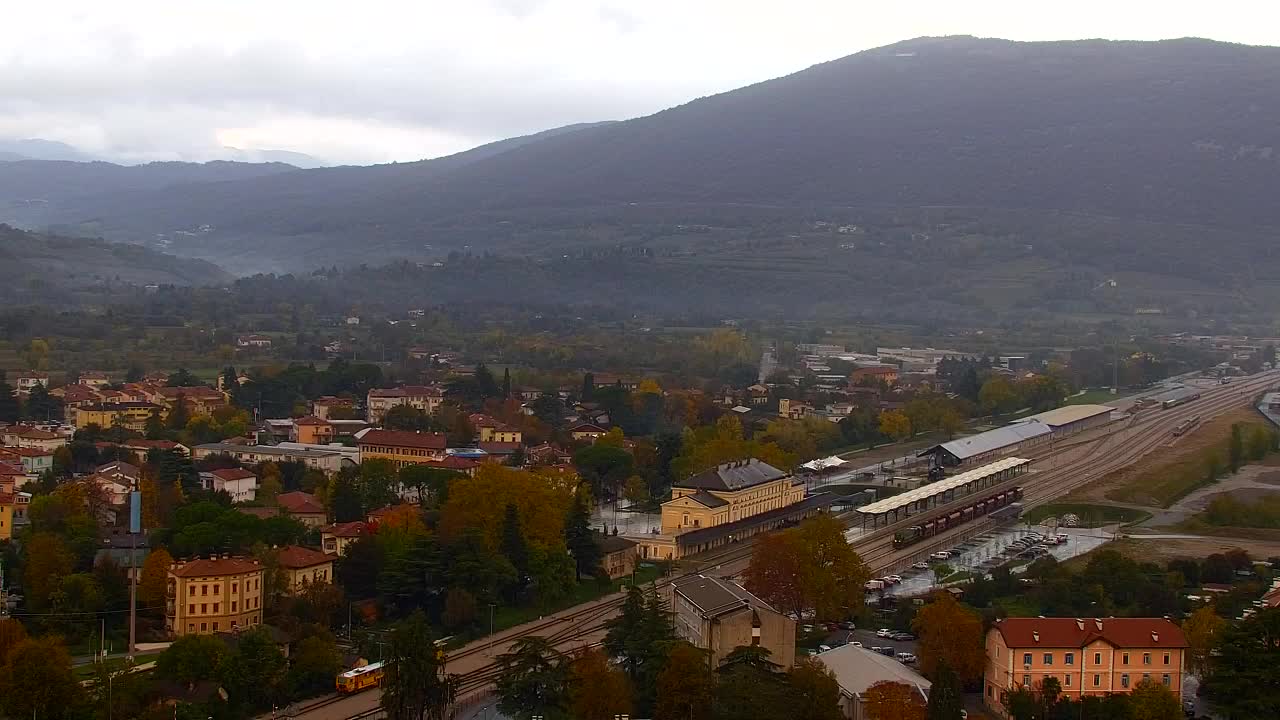 Nova Gorica in Gorica: Čudovit Razgled iz Frančiškanskega Samostana Kostanjevica