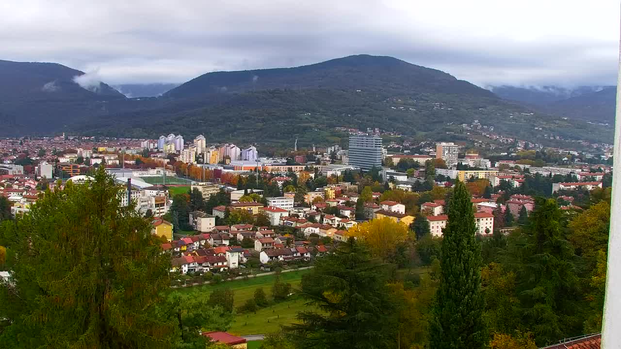 Nova Gorica in Gorica: Čudovit Razgled iz Frančiškanskega Samostana Kostanjevica