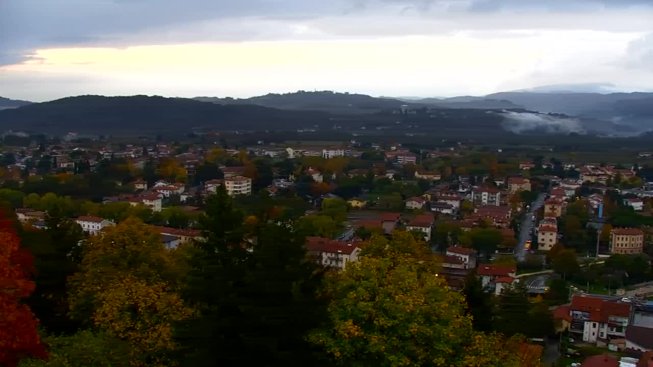 Nova Gorica et Gorizia : Vue Imprenable depuis le Monastère Franciscain de Kostanjevica