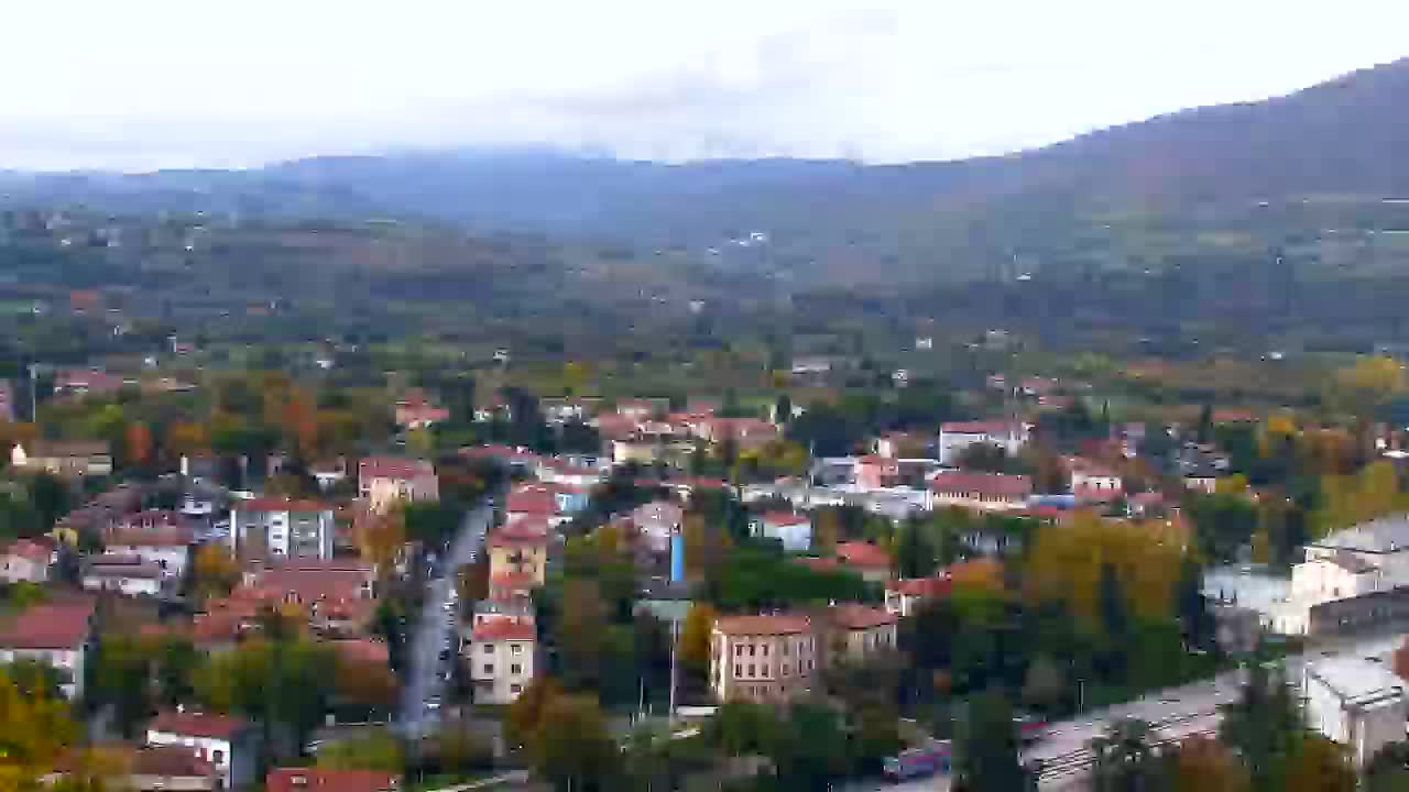 Nova Gorica in Gorica: Čudovit Razgled iz Frančiškanskega Samostana Kostanjevica